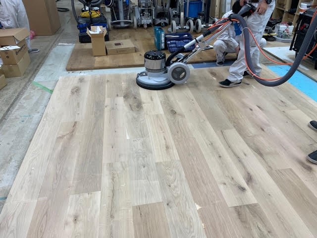 Bonaフローリング再生研磨の施工事例（その4）