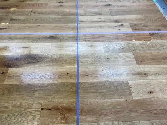 Bonaフローリング再生研磨の施工事例（その1）